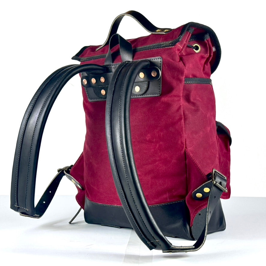 River Ruck Special Edition - Med Red/Black/Antique Brass