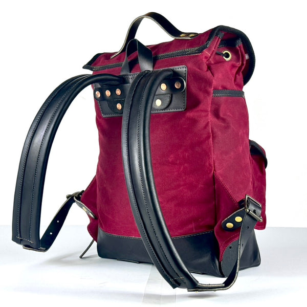 River Ruck Special Edition - Med Red/Black/Antique Brass