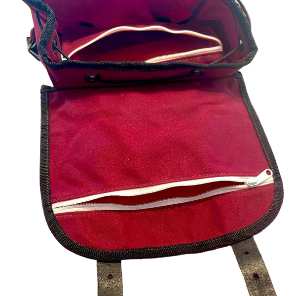 River Ruck Special Edition - Med Red/Black/Antique Brass