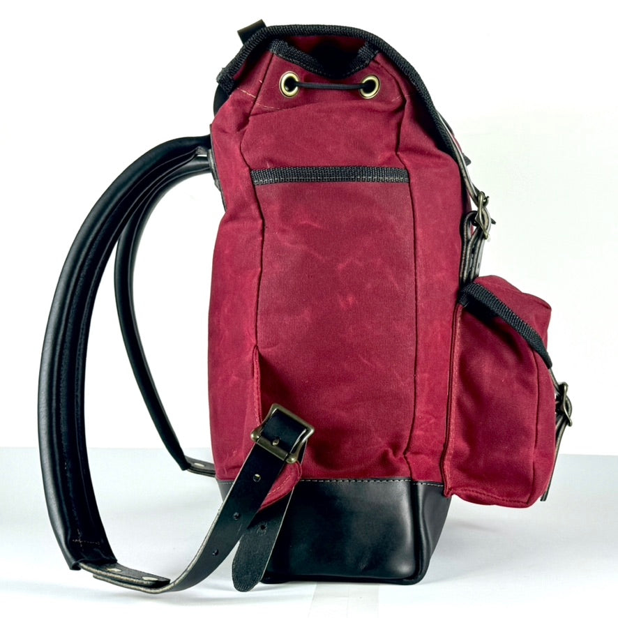 River Ruck Special Edition - Med Red/Black/Antique Brass
