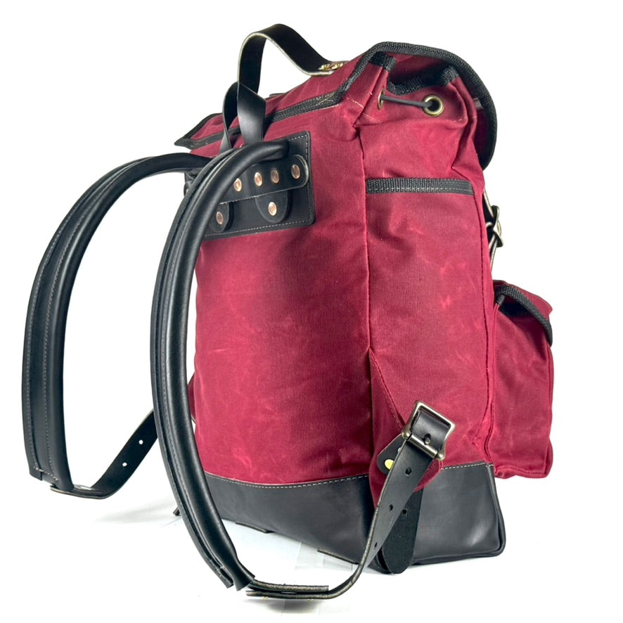 River Ruck Special Edition - Med Red/Black/Antique Brass