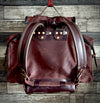 Day Pack Rugged Twill - Rust/Chocolate/Antique Brass