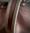 Day Pack Rugged Twill - Rust/Chocolate/Antique Brass