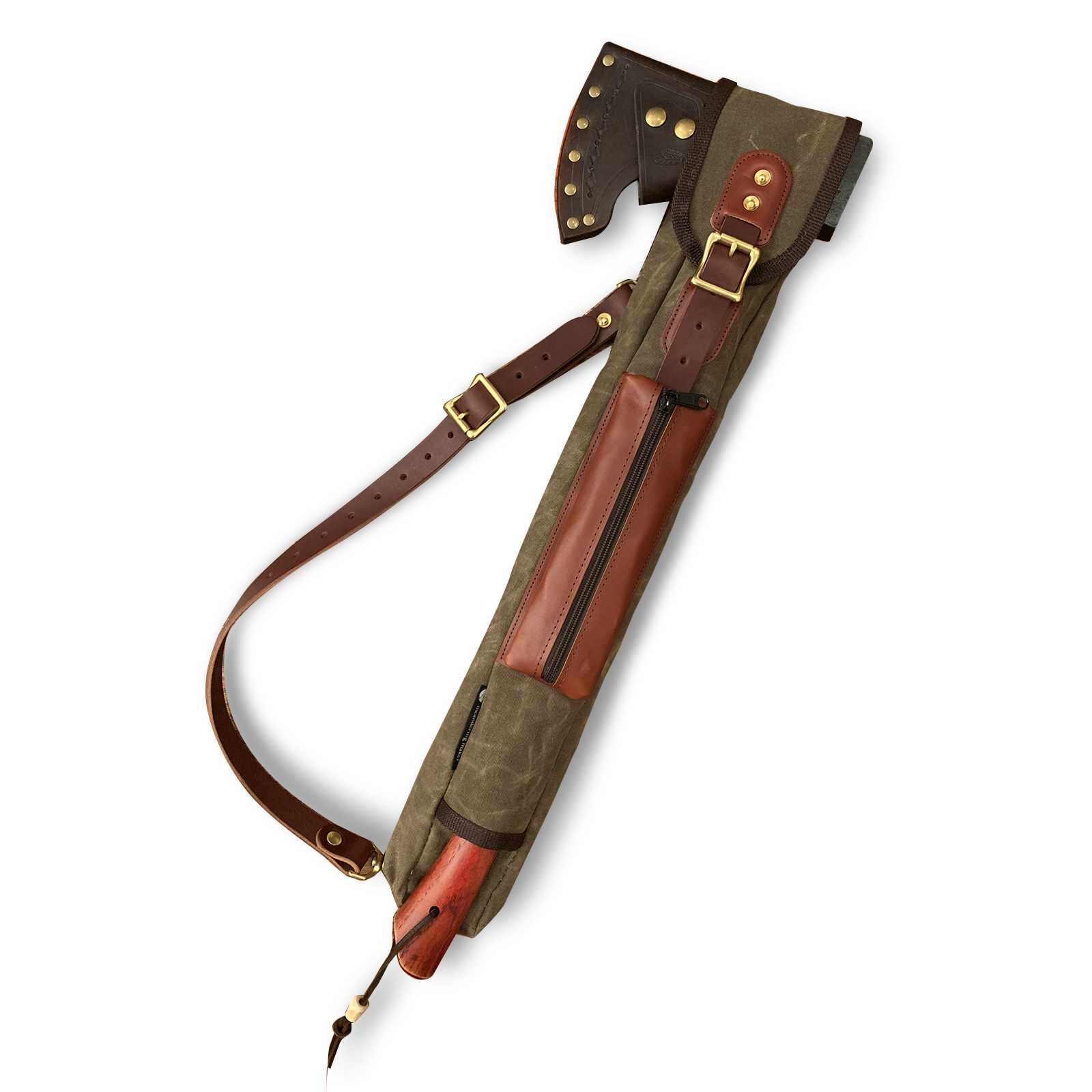 Saw & Axe Sling with Removable Pouch