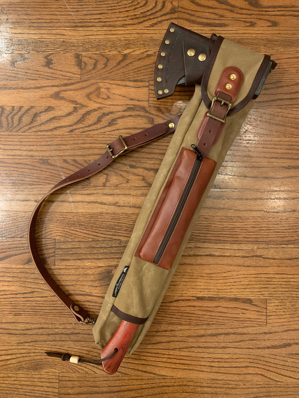 Saw & Axe Sling with Removable Pouch
