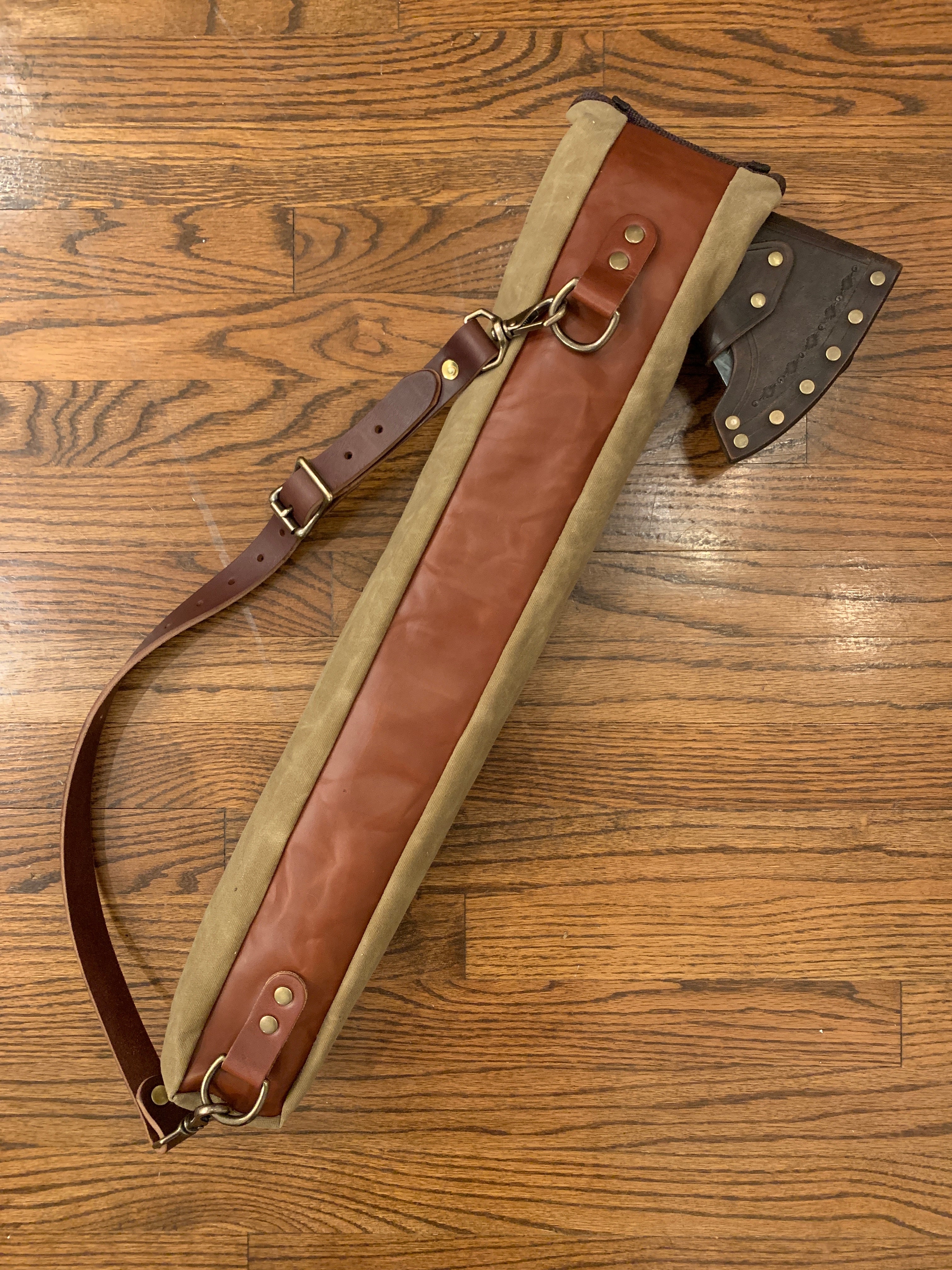 Saw & Axe Sling with Removable Pouch