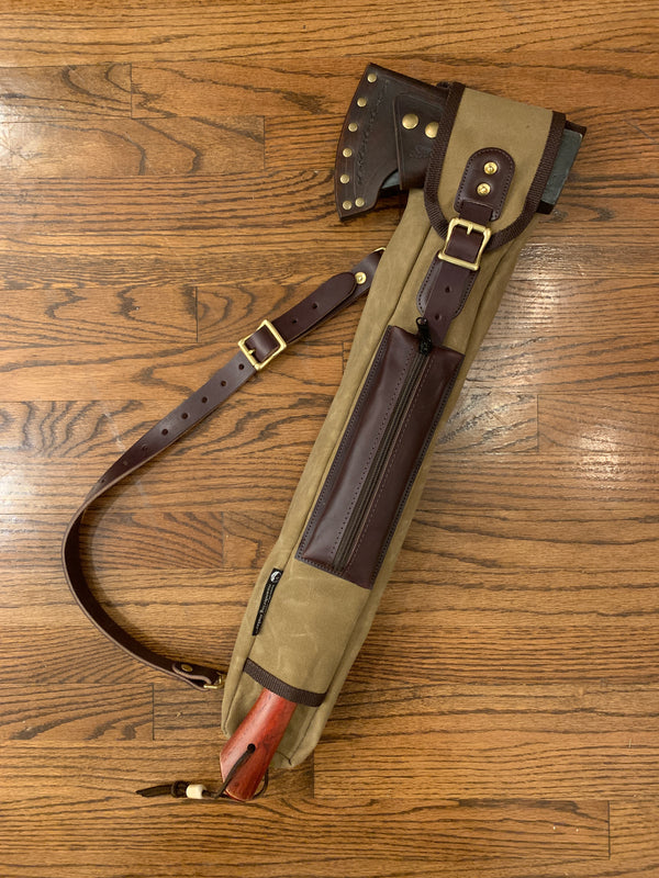 Saw & Axe Sling with Removable Pouch