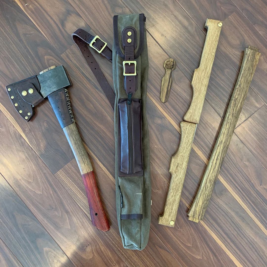 Saw & Axe Sling with Removable Pouch