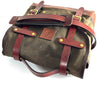 Gen II Haversack - Waxed Twill Tan/Chestnut/Antique Brass