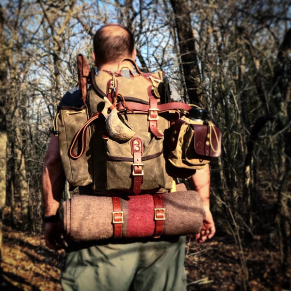 Canvas backpacking pack online