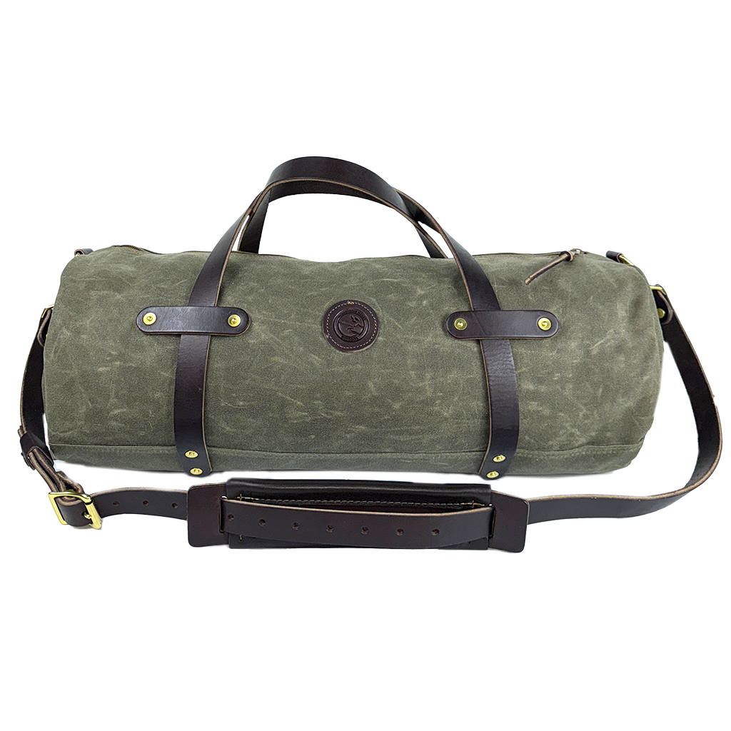 Wanderer Duffle - Field Green/Chocolate/Natural Brass